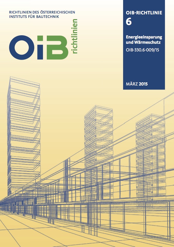 OIB Richtline 6 2015 Titelblatt