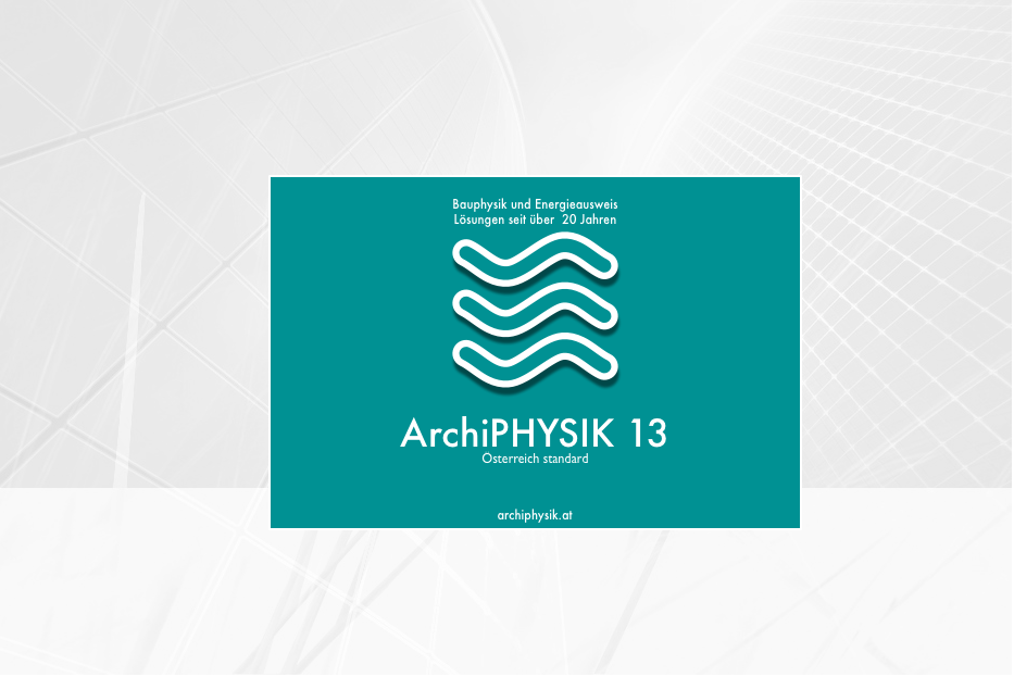 Splash Screen ArchiPHYSIK 13