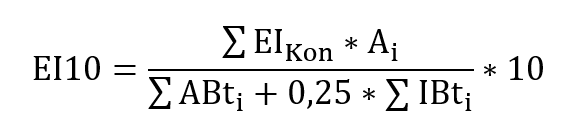 Berechnungsformel EI10