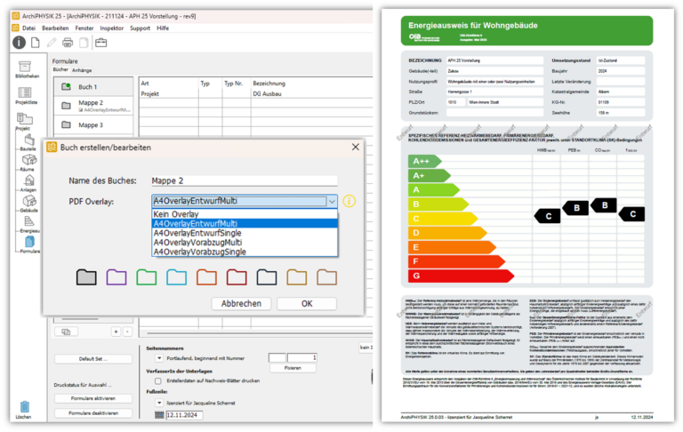 PDF Overlay für Dokumente nutzen - ArchiPHYSIK